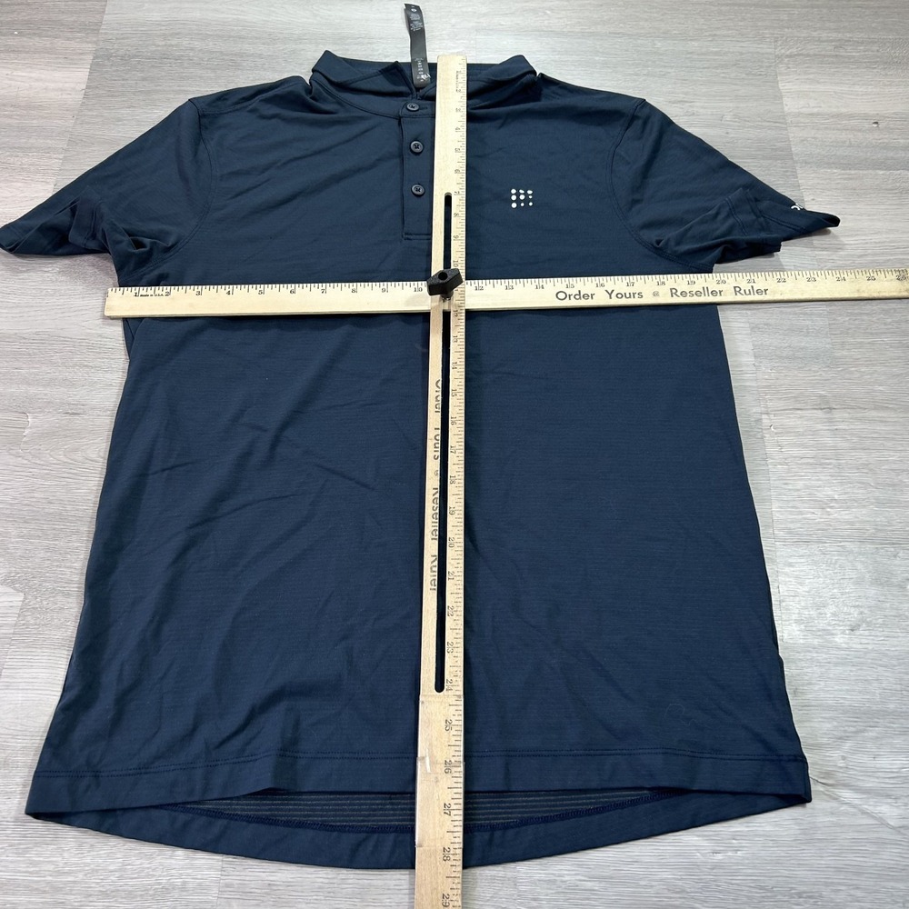 lululemon athletica Men's Dark Navy Polo Shirt - Picture 7 of 10